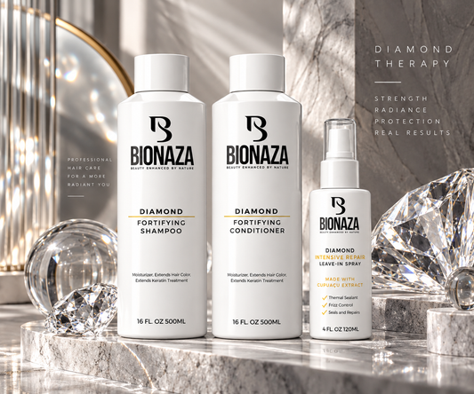 Bionaza DIAMOND Fortifying Hair Strengthening Complete Set