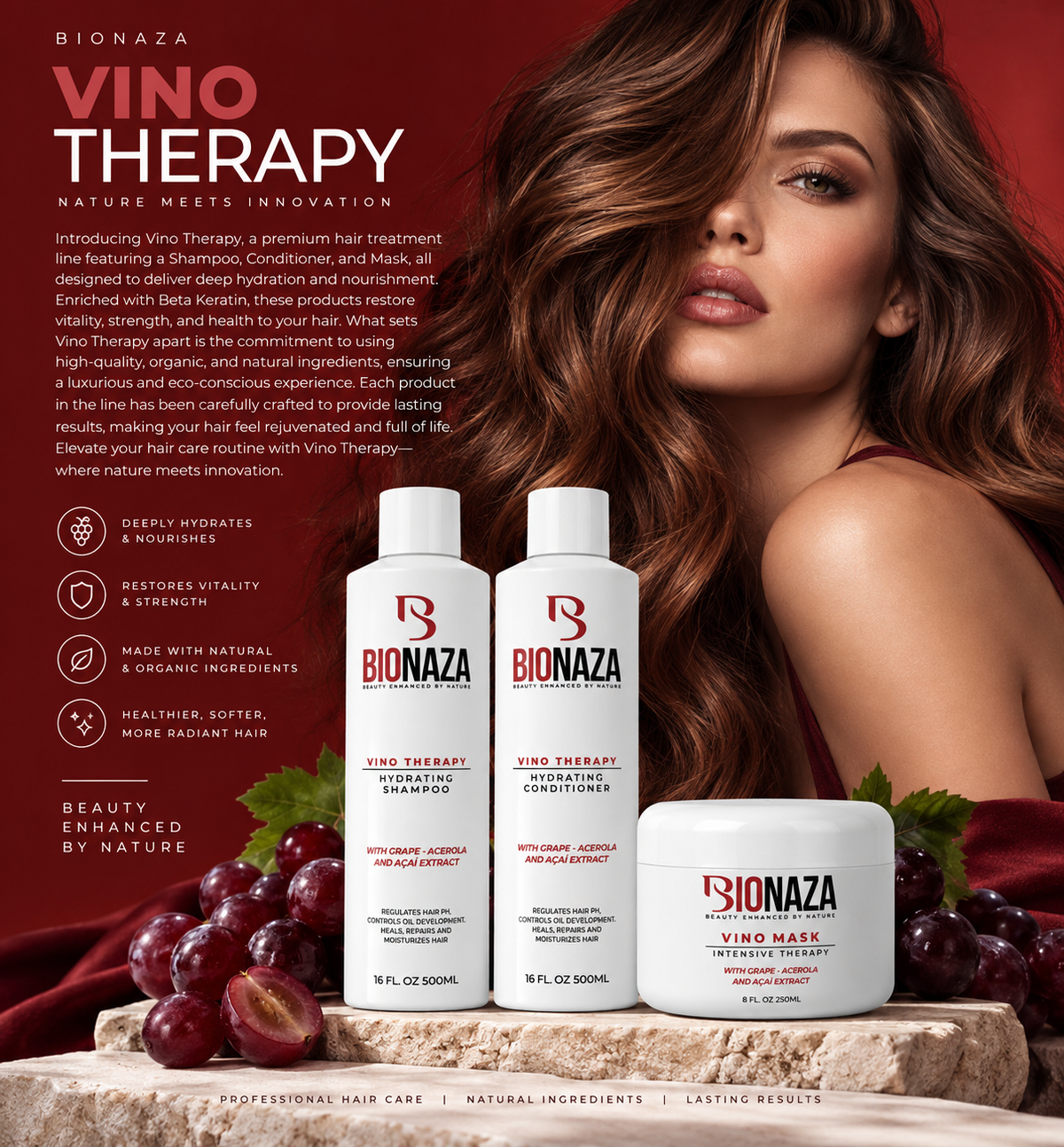 Vino Therapy Intensive Hair Nourishment Complete Set