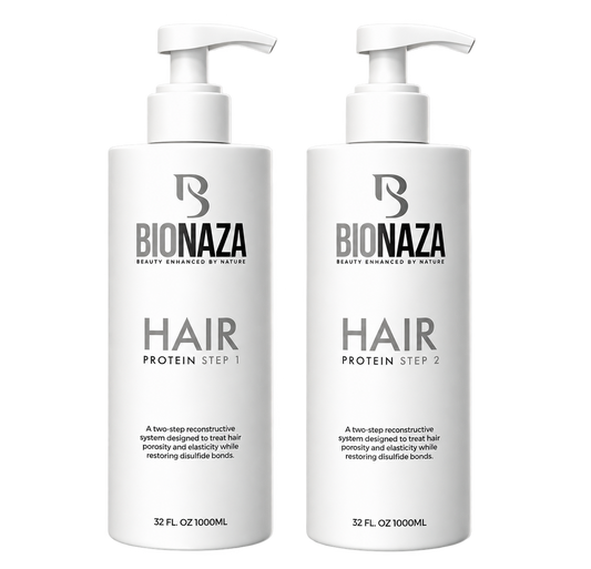 Bionaza HAIR PROTEIN Professional Grade Hair Treatment Step1 & Step2