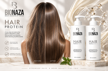Bionaza HAIR PROTEIN Professional Grade Hair Treatment Step1 & Step2