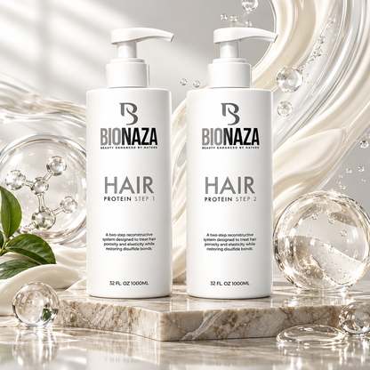 Bionaza HAIR PROTEIN Professional Grade Hair Treatment Step1 & Step2