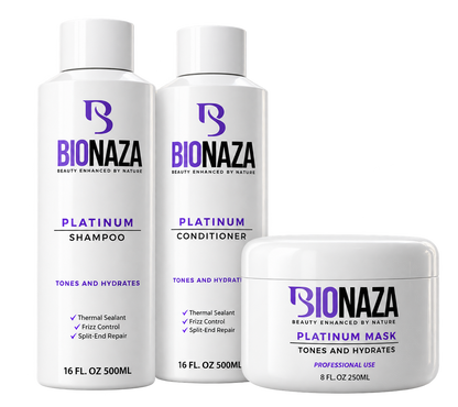 PLATINUM Chemical Processed Hair Treatment Complete Set