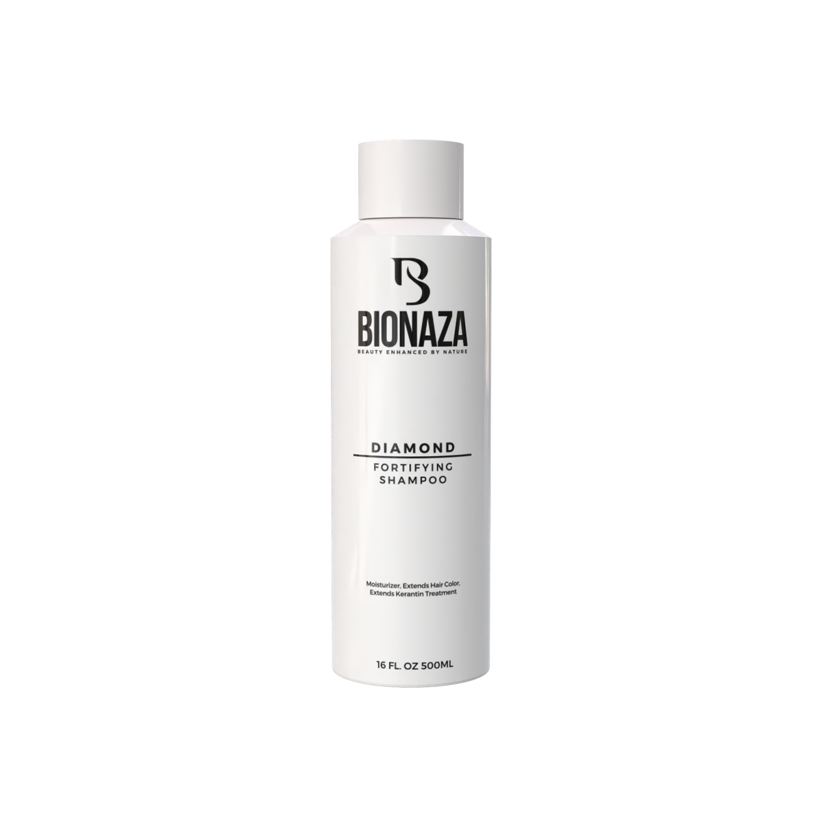 Bionaza Diamond fortifying shampoo for color and keratin treated hair 16oz bottle