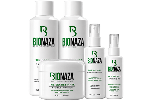 Bionaza THE SECRET Adapts to Any Hair Innovative Therapy Complete Full 5 Set