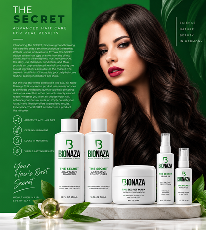 THE SECRET Adapts to Any Hair Innovative Therapy Complete Full 5 Set